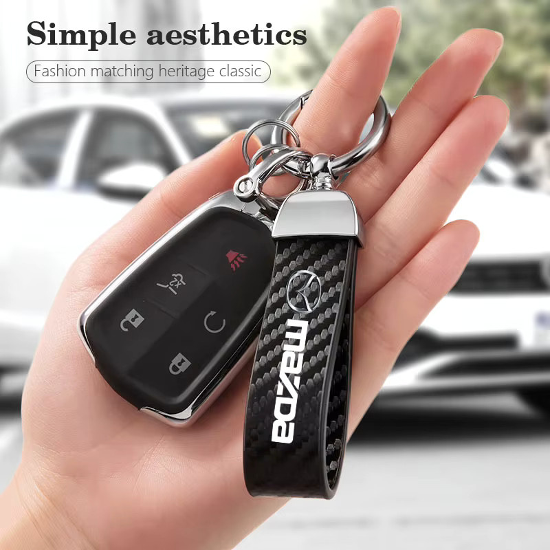 Schlüsselanhänger Mazda, Zink-Legierung, Unisex - Bild 2