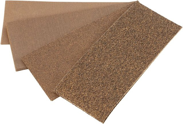 LUX-TOOLS Schleifstreifen-Set für Exzenterschleifer, 20-teilig, für Holz und Metall, B: 28,0 cm, H: 11,5 cm - Bild 1