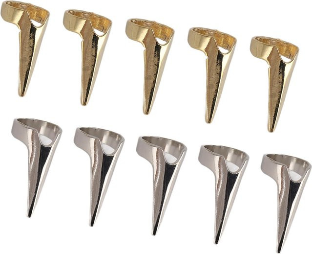 GoolRC Haarabteilungsringe, 10 Stück, Beige, Unisex - Bild 1