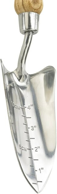 Kent & Stowe Pflanzkelle aus Edelstahl mit Eschenholzgriff in Silber - Bild 1