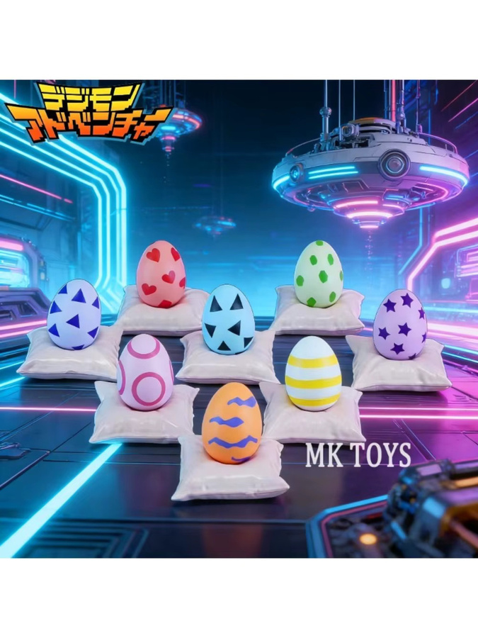 Bandai Digimon Adventure Actionfiguren, 8-teiliges Set, 3,5cm - Bild 3