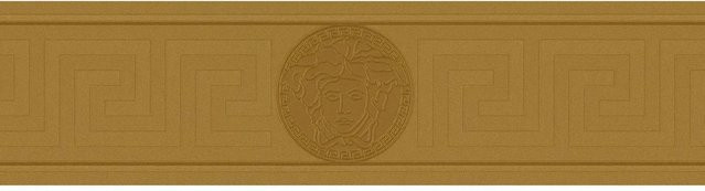 Profhome Luxus Tapete Ornament Gold glänzend, B: 0,13 m, L: 5,00 m - Bild 1