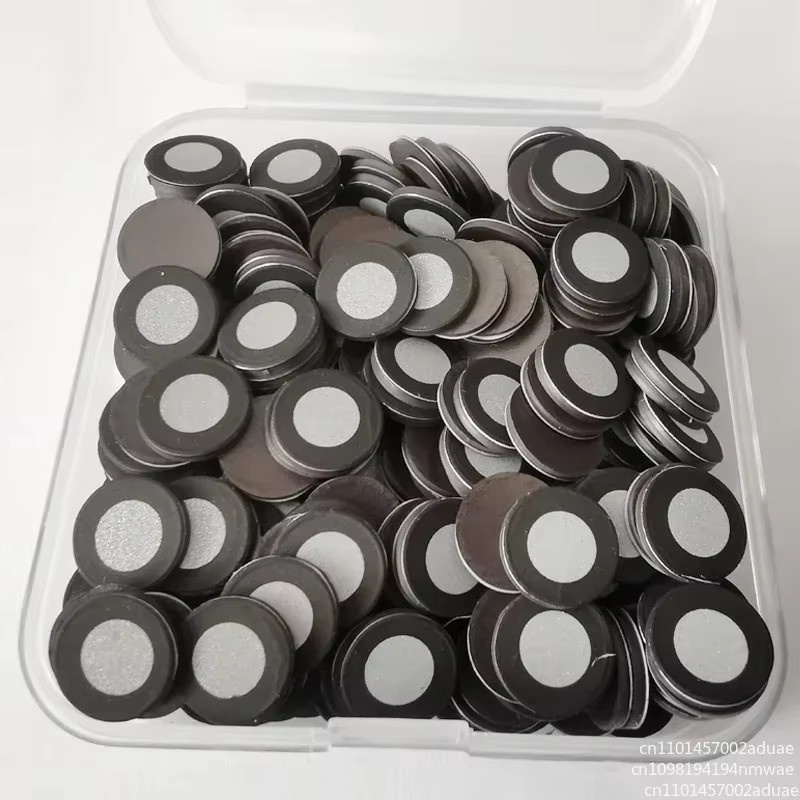 100 tragbare Laser-3D-Scanner Magnetmarkierungen mit Reflexionspunkten und Identifikationszielen, Maße: 6 mm x 10 mm - Bild 2