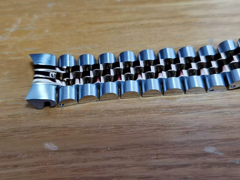 Seiko Uhrenarmband Jubilee, Edelstahl, Silber, 20mm - Bild 1