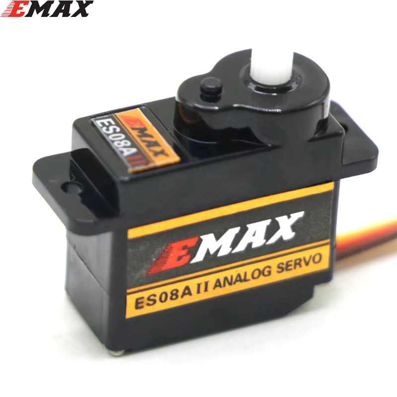 EMAX ES08A II Micro Servo mit Kunststoffgetriebe für RC Modelle in Schwarz - Bild 2