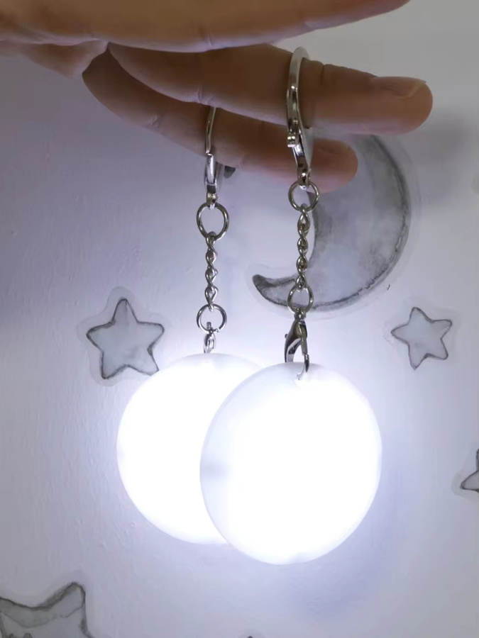 Taschenanhänger, herzförmige Nachtlichter, USB-Aufladung - Bild 7