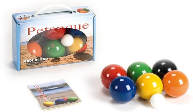 LUCIO LONDERO Boule-Set, 6 Holzkugeln - Bild 1