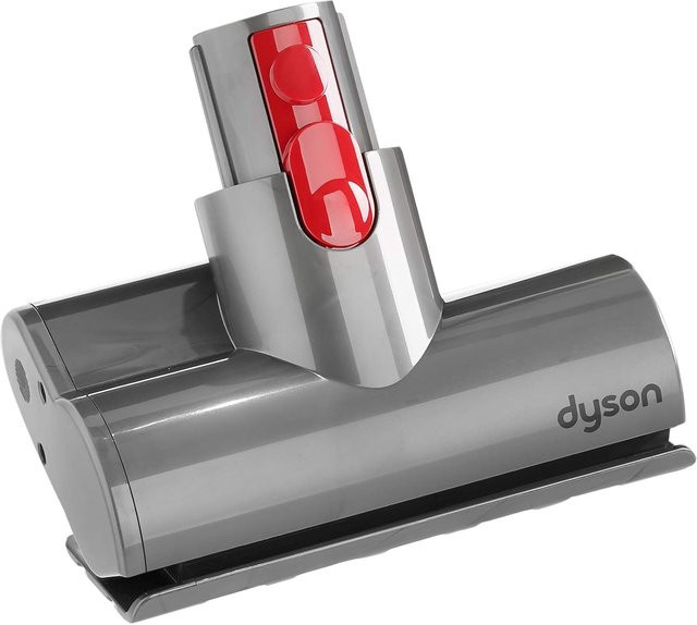 Dyson Schnellentriegelung Mini-Motorbürstenkopf in Grau, kompatibel mit Dyson V7 Trigger Staubsauger SV11 Animal und Dyson V7 Auto + Boot, Teilenr. 967479-04 - Bild 1