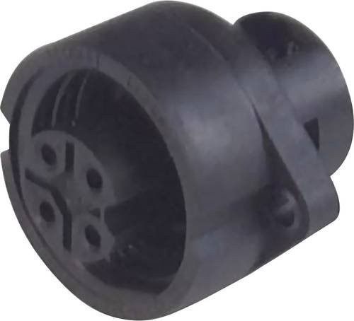 Hirschmann Rundstecker Buchse CA 100 Serie 932 321-100-100 Einbau Schwarz, 3 + PE Polzahl - Bild 1