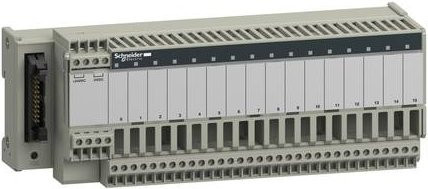Schneider Electric ABE7S16E2F0 Verteilerblock in Grau - Bild 1