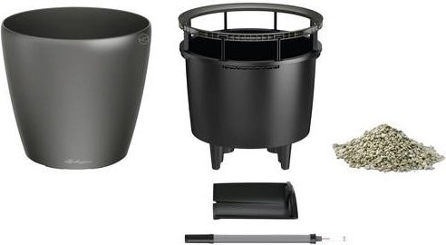 Lechuza Pflanzgefäß Classico LS 35 Anthrazit Ø 35 cm - Bild 1