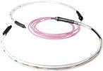 ACT Multimode OM4 Glasfaserkabel 50/125 mit 4x LC-Steckern, 10 Meter, Pink/Multicolor - Bild 1
