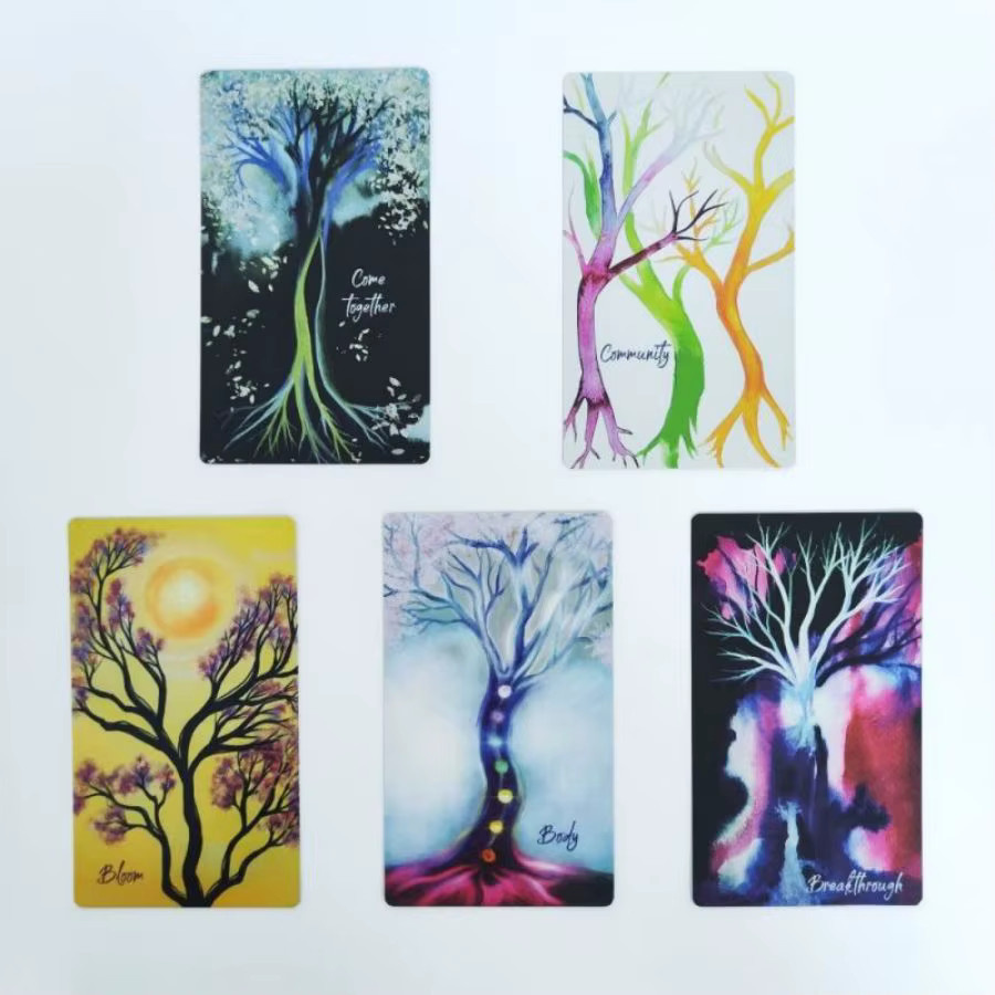 Soul Trees Ascension Deck Brettspiel Bunt / Mehrfarbig 80 Karten/Set - Bild 3