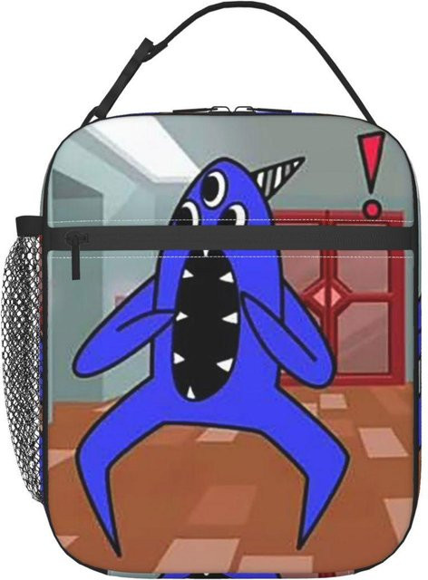 Nabnab Anime Garten Of Banban Isolierte Lunchtasche für Kinder, Thermische Kühltasche und Tragbare Lebensmittelbox, Multicolour - Bild 1