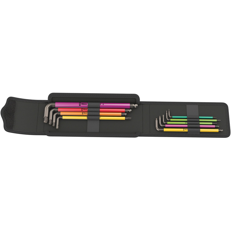 Wera Bicycle Set 4 Werkzeugset 9-teilig mit Sechskantschlüsseln in Multicolor - Bild 3