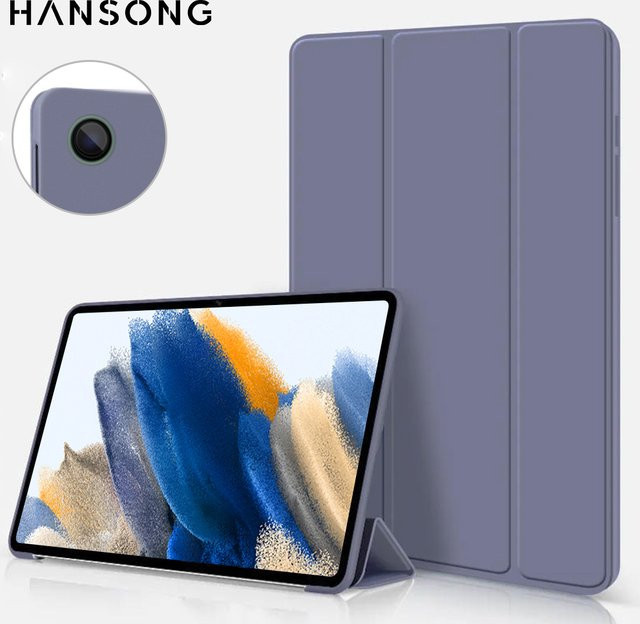 Samsung Galaxy Tab Smart Leder Hülle in Schwarz für A7 Lite, A7, A8, S6 Lite, S7, S8 und S9 11 Tablet-Cover - Bild 1