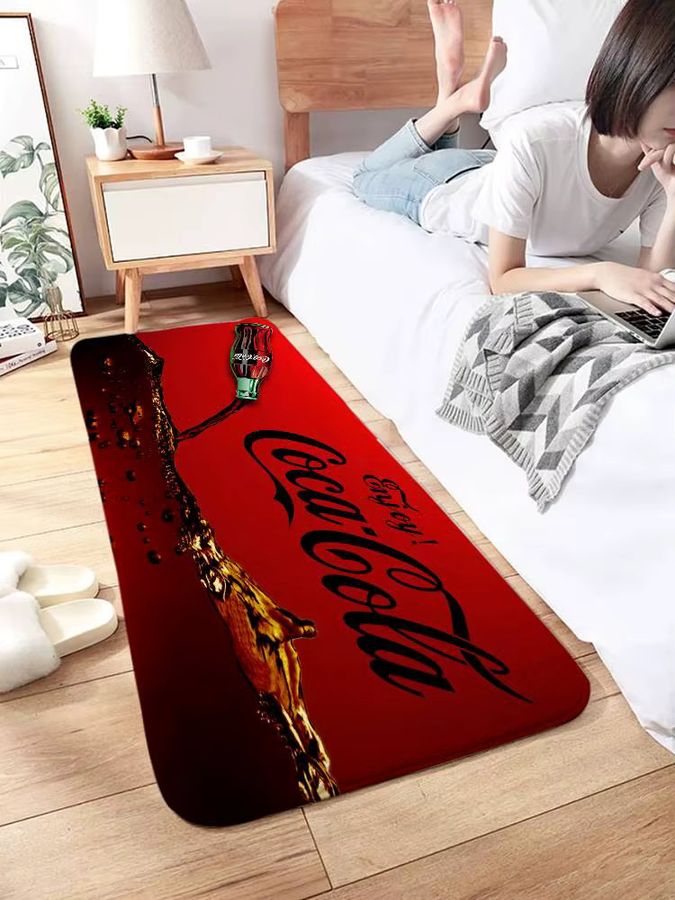 C-Cocas Rutschfeste Fußmatte für Eingang, Bad und Küche mit C-Cola Design - Bild 5