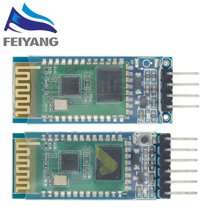 SAMIROB HC-05 HC-06 Bluetooth Transceiver Modul in Blau als RS232 zu TTL UART Konverter Adapter für Arduino - Bild 2