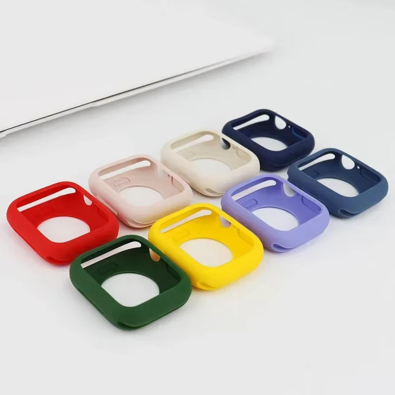 VATMENS Silikonhülle für Apple Watch, Schwarz, Unisex - Bild 2