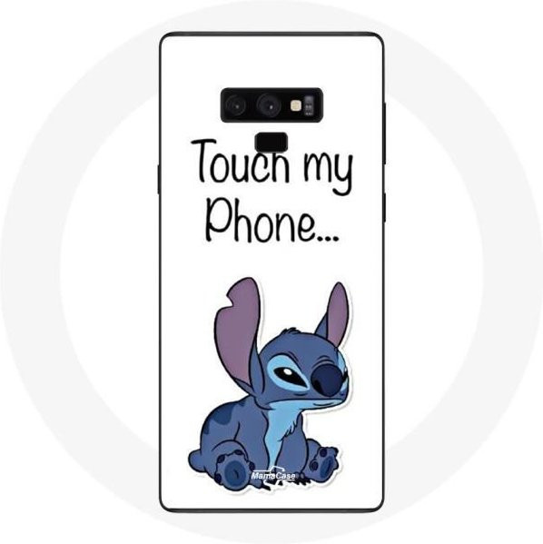 Samsung Galaxy Note 9 Hülle mit Lilo und Stitch Motiv in Weiß - Bild 1