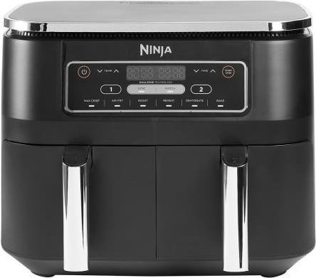 Ninja Foodi Dual Zone Heißluftfritteuse AF300EU in Schwarz - Bild 1