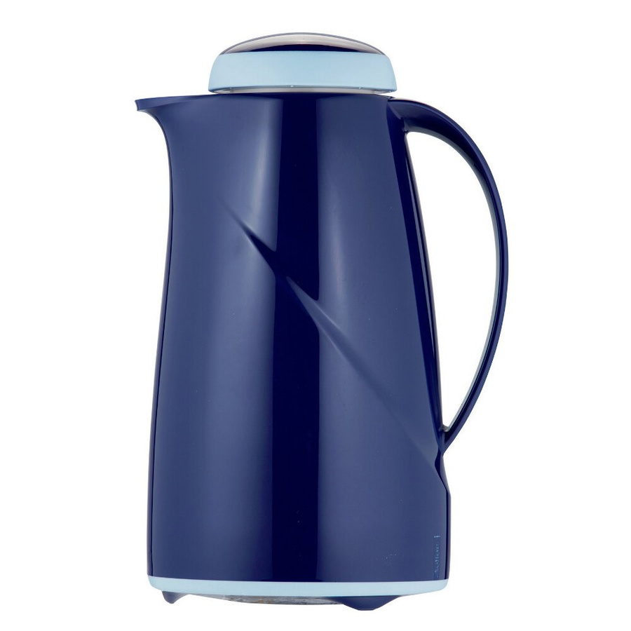Helios Isolierkanne Wave S+ Blau, 1,0 l - Bild 1