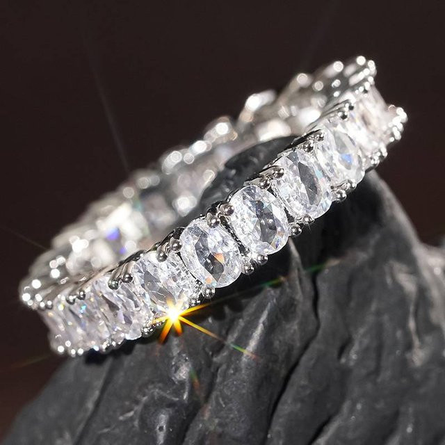 Huitan Ring, Silber, Zirkonia, Damen - Bild 1