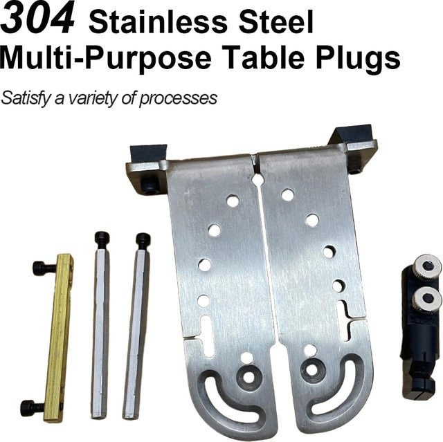 Multifunktionale Tischklemme aus Edelstahl als Schraubstockklemme für Schmuck und Metallbearbeitung - Bild 1