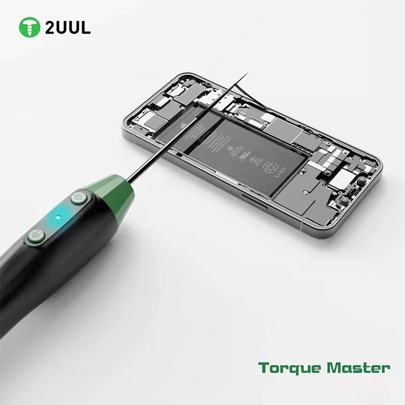 2UUL DA51 Super Torque Werkzeug zum Entfernen von elektrischem Kleber für die Reparatur von Mobiltelefonen und Motherboard IC Chips, Schwarz - Bild 3