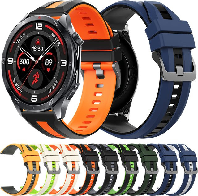 Uhrenarmband Silikon, 22 mm, Unisex - Bild 1