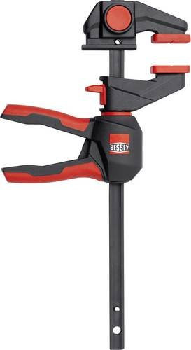 Bessey 2er-Set Einhand-Tischzwingen EZR360-15SET mit drehbarem Griff in Schwarz-Rot, Spannweite max. 150 mm, Ausladung 60 mm - Bild 2