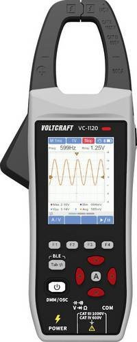 Voltcraft VC-1120 Digitale Stromzange CAT III 1000V in Grau mit 20000 Counts - Bild 1