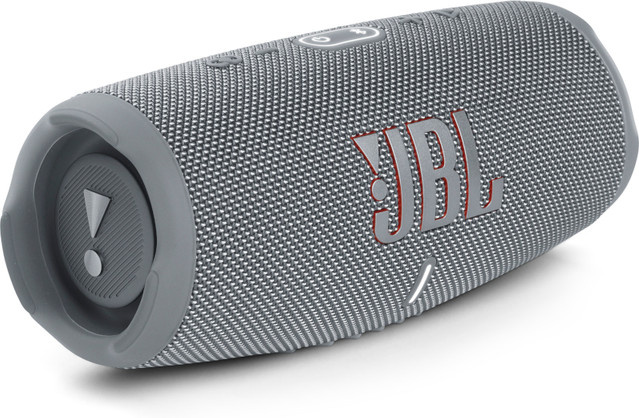 JBL Charge 5 Bluetooth-Lautsprecher grau mit IP67 Schutz und USB-C - Bild 1