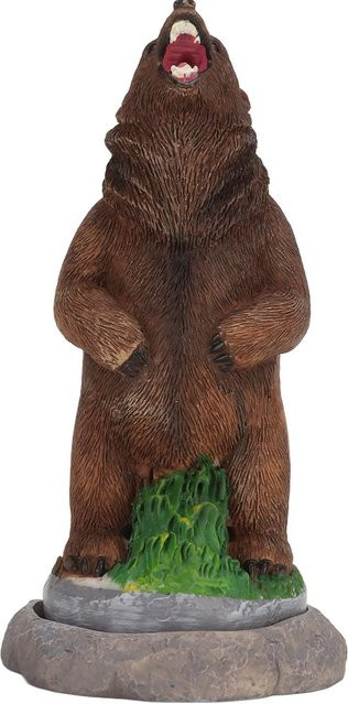 GoolRC Räuchergefäß Braunbär Statue als Tischdekoration in Schwarz und Braun - Bild 1