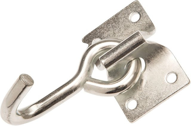 Conacord Hängematten-Haken aus Edelstahl in Silber, Durchmesser: 9,5 mm, Länge: 65 mm - Bild 1