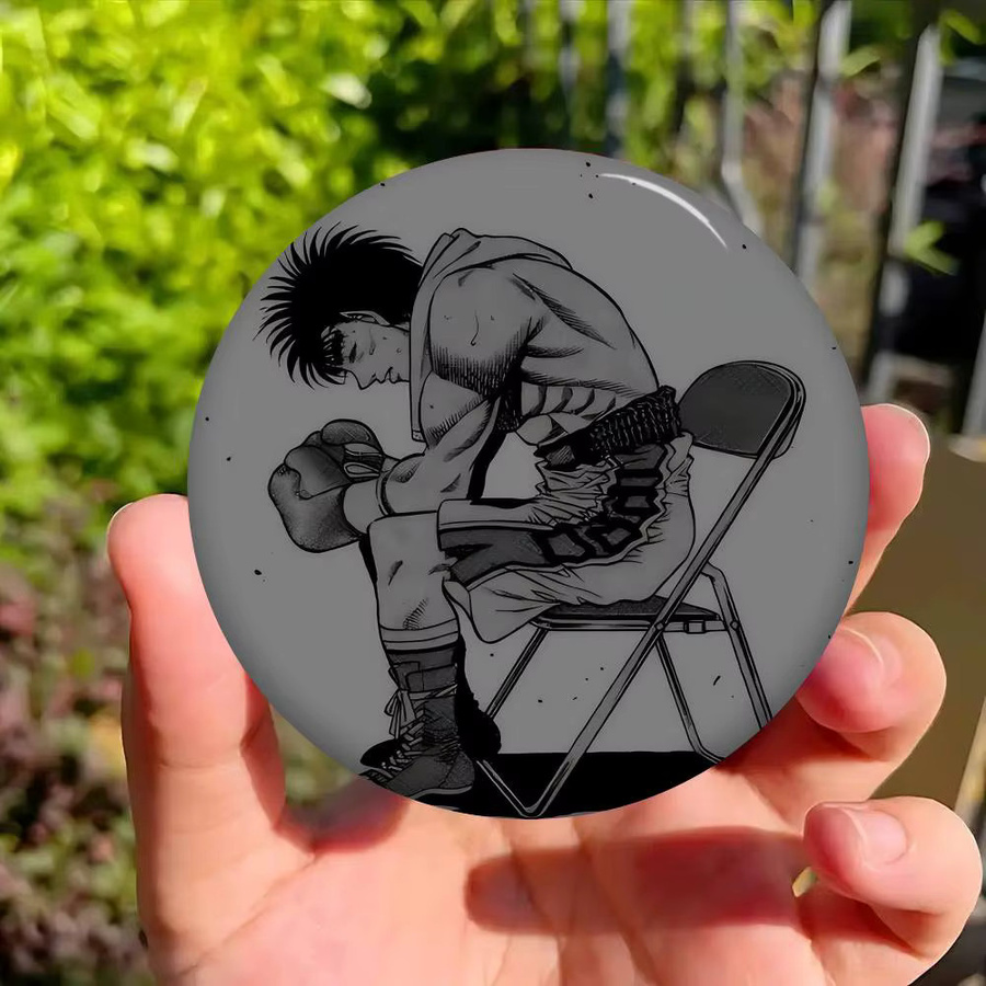 Kayou Brosche, Anime, Gnarpy auf einem Skateboard, Unisex - Bild 4