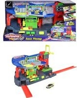Simba Tune Up Race Pitstop Spielgebäude mit Audi Rennwagen und Metallteilen, mehrfarbig - Bild 1