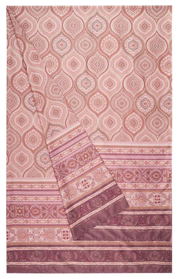Bassetti Granfoulard HANBURY Bettwäsche aus Baumwolle in Cipria Pink - Bild 1