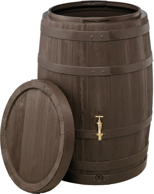 Garantia Regenfass Barrica 260 l, Braun - Bild 1