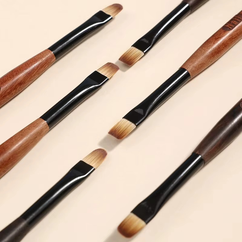 mifanxi Acryl Nagel Pinsel, Runde Holzgriffe, Maniküre Werkzeug - Bild 2