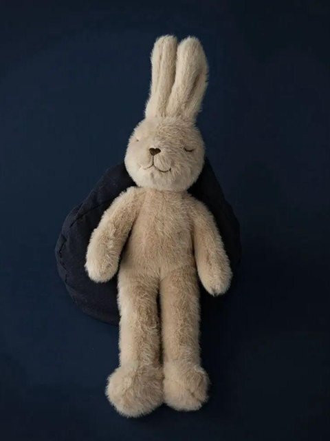 Yiran toy Schlafkanninchen Plüschtier, Braun, 35cm, ab 3 Jahre - Bild 1