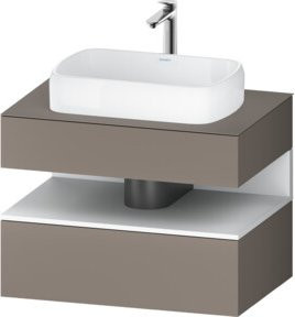 Duravit Waschtischunterschrank Qatego Weiß B/T/H: 80 x 55 x 60 cm - Bild 1