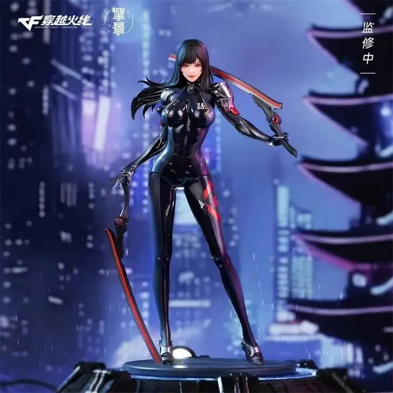 Bandai Sun Shangxiang 1:1 Scale Figure Fragrant Hunter Anime-Figur Modell in Schwarz und Weiß - Bild 4