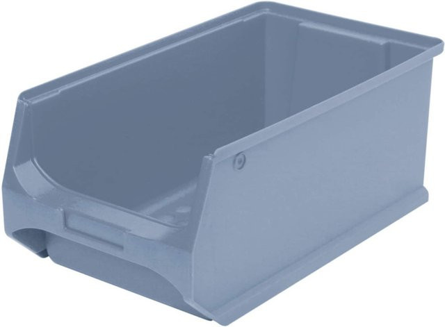 BRB Profi Sichtboxen LB3 aus Kunststoff, grau, 20 Stück, B/T/H: 20,0 x 15,0 x 35,0 cm - Bild 1