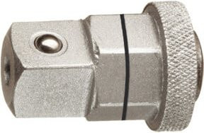 Gedore 7 RA-10 Antriebs-Adapter 3/8 Zoll 4-kant 13 mm in Silber für 7 R / 7 UR - Bild 1
