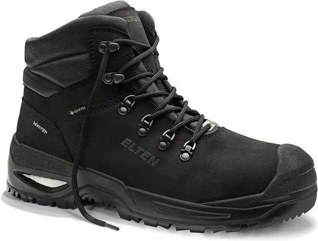 Elten Sicherheitsstiefel PAOLO XXSG GTX in Schwarz, S3S Mid ESD, Nubukleder, Größe 48 - Bild 1