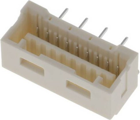 Molex Einbau-Stiftleiste Standard 9-polig in Weiß mit 1,50 mm Rastermaß - Bild 1