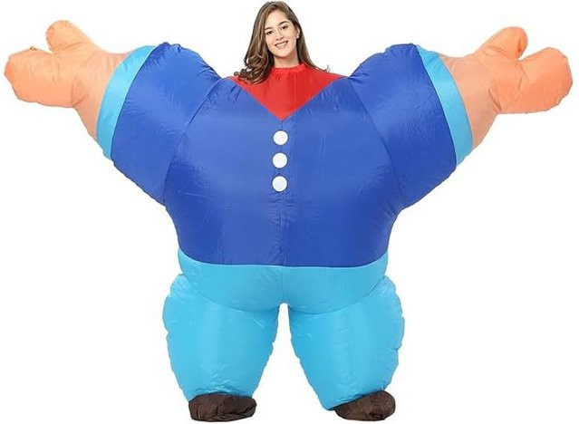 Aufblasbares Matrosenkostüm, Blau, Unisex, ab 14 Jahren - Bild 1