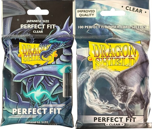 Dragon Shield Kartenhüllen, Transparent, 100er Set, Nachfüllpack - Bild 1