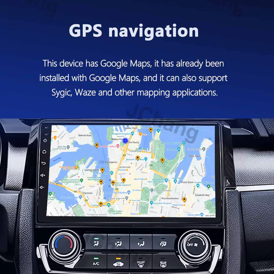 Android 15 Multimedia Autoradio mit GPS, CarPlay und Bluetooth für Mercedes Benz Sprinter 2009 und Volkswagen Crafter 2006-2016 in Schwarz - Bild 2